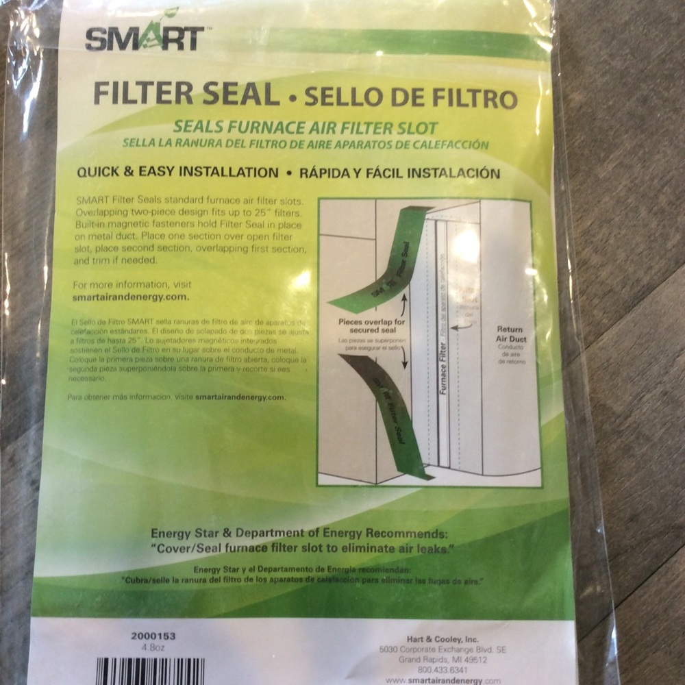 Smart Filter Furnace Air Seals - Picture 3 of 3